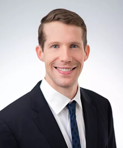 Neurosurgery resident David Cadwell, MD, PhD