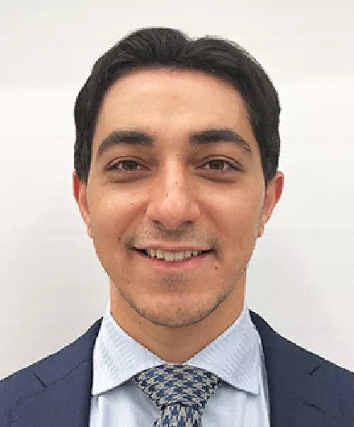 Neurosurgery resident Mahmoud Elguindy, MD, PhD