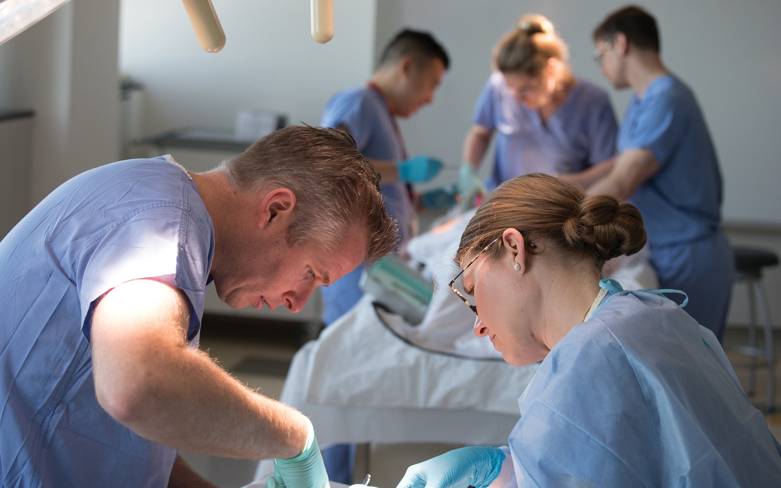 UCSF neurosurgery residents at annual Peripheral Nerve Lab