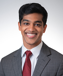 Neurosurgery resident Vijay Letchuman, MD
